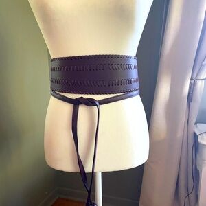 Chic Women's Purple Waist Belt